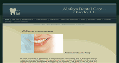 Desktop Screenshot of alafayadental.com